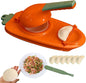 2-in-1 Dough Press Dumpling Empanada Maker Manual Wrapper Mold Kitchen Tool