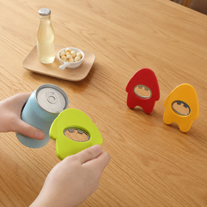 Cartoon One-Eyed Monster Shaped Bottle Opener, Portable Beer Cap Opener for Bar & Party