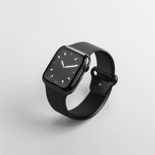 Classic Square Silicone Smart Watch