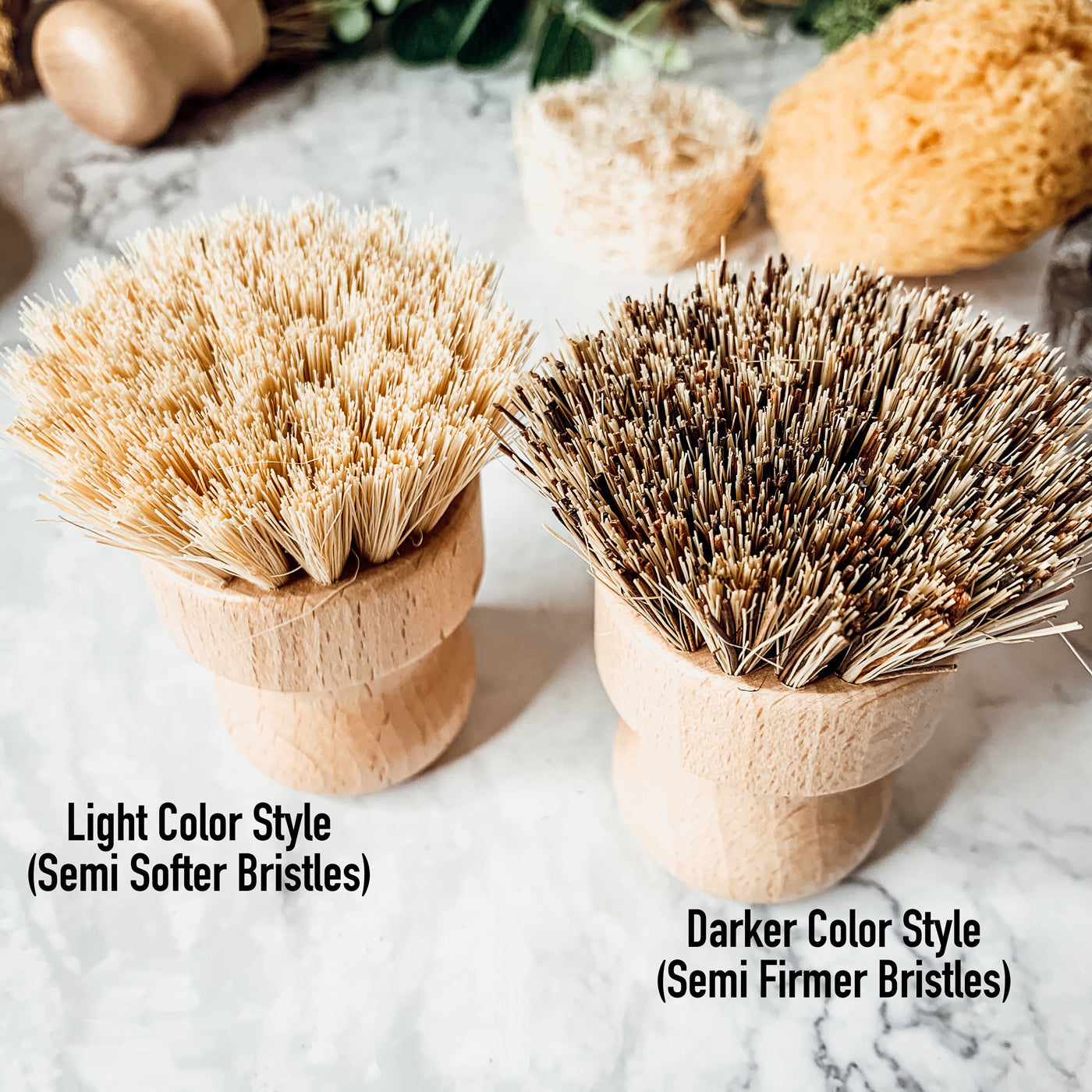 Natural Sisal Dish And Pot Scrub Brush All Natural Beech Wood Ergonomic Handle