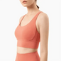 New High Quality Fabric Nylon Breathable Women Yoga Tops Bra Solid Color And Sports Wear Outdoor Exercise Clothes For Ladies