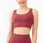 New High Quality Fabric Nylon Breathable Women Yoga Tops Bra Solid Color And Sports Wear Outdoor Exercise Clothes For Ladies