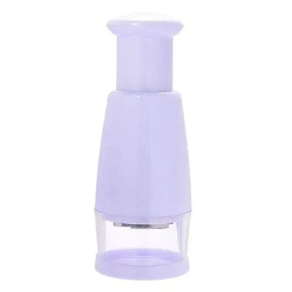 White Kitchen Slicer Pressing Food Chopper Cutter Vegetable Cooking Tool High Quality Easy Use Kitchen Gadgets